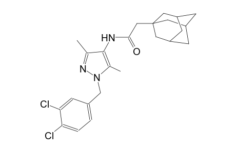 2-(1-adamantyl)-N-[1-(3,4-dichlorobenzyl)-3,5-dimethyl-1H-pyrazol-4-yl]acetamide