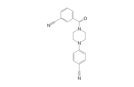 3-(4-(4-Cyanophenyl)piperazine-1-carbonyl)benzonitrile