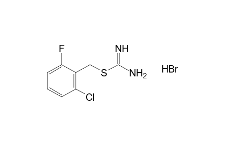 2-(2-chloro-6-fluorobenzyl)-2-thiopseudourea, monohydrobromide