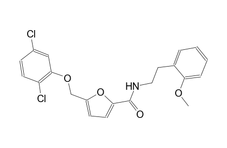 5-[(2,5-dichlorophenoxy)methyl]-N-[2-(2-methoxyphenyl)ethyl]-2-furamide