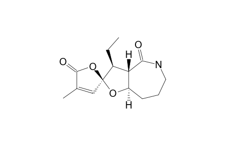 (8R,9S,10S,11R)-STEMONA-LACTAM-S;MAJOR-CONFORMER