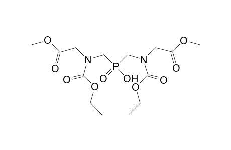 Phosphinic acid, bis[(methoxycarbonylmethyl)(ethoxycarbonyl)aminomethyl]-