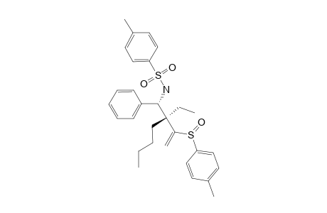 (1S*,2R*)-2-BUTYL-2-ETHYL-1-PHENYL-3-(4-METHYLPHENYLSULFINYL)-1-(4-METHYLPHENYLAMINE)-3-BUTENE