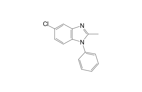 5-chloro-2-methyl-1-phenylbenzimidazole