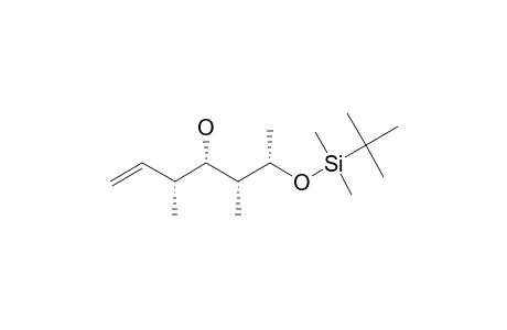 (3S,4R,5R,6S)-3,5-DIMETHYL-6-(TERT.-BUTYLDIMETHYLSILYL)-1-HEPTENE-4,6-DIOL