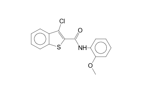 3-Chloro-N-(2-methoxyphenyl)-2-thianaphthenecarboxamide