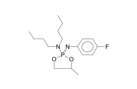 2-DIBUTYLAMINO-2-(PARA-FLUOROPHENYLIMINO)-4-METHYL-1,3,2-DIOXAPHOSPHOLANE