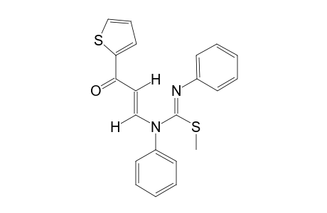 N-(E)-(3-THIENYL-3-OXO-PROPENYL)-N-PHENYL-N-(PHENYLIMINO-METHYLTHIO)-METHYL-AMINE