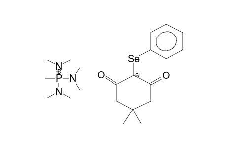 METHYLHEXAMETHYLTRIAMIDOPHOSPHONIUM 2-PHENYLSELENYLDIMEDONE