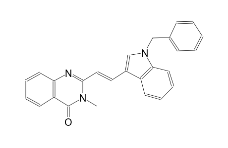 2-[(E)-2-(1-benzyl-1H-indol-3-yl)ethenyl]-3-methyl-4(3H)-quinazolinone