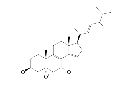 5-ALPHA,6-ALPHA-(22E)-ERGOSTA-8,14,22-TRIENE-3-BETA,7-ALPHA-DIOL