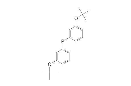 BIS-(3-TERT.-BUTYLOXY-PHENYL)-PHOSPHINE