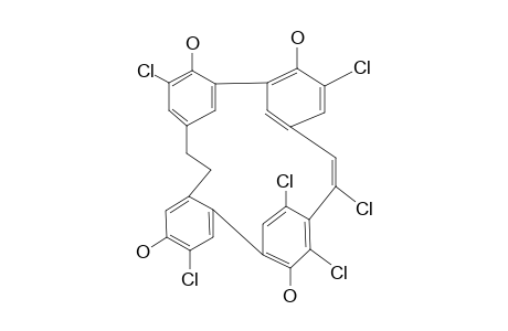 BAZZANIN-I;2,6',8',10',12,14'-HEXACHLOROISOPLAGIOCHIN-C