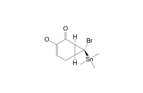 (1-ALPHA,6-ALPHA,7-BETA)-7-BrOMO-2-HYDROXY-7-TRIMETHYLSTANNYLBICYClO-[4.1.0]-HEPT-3-EN-2-ONE