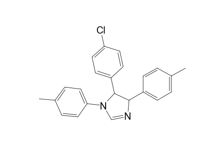 5-(4-Chloro-phenyl)-1,4-di-p-tolyl-4,5-dihydro-1H-imidazole