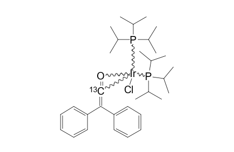 LABELED-TRANS-CHLOROBIS-(TRIISOPROPYLPHOSPHINE)-(ETA(2)-C,O-DIPHENYLKETENE)-IRIDIUM