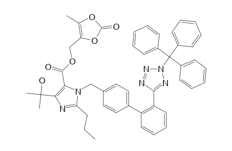 #6;(5-METHYL-2-OXO-1,3-DIOXOLEN-4-YL)-METHYL-4-(1-HYDROXY-1-METHYLETHYL)-2-PROPYL-1-[2'-(2-TRIPHENYLMETHYL-2H-TETRAZOL-5-YL)-BIPHENYL-4-YL]-METHYL-1H-IM