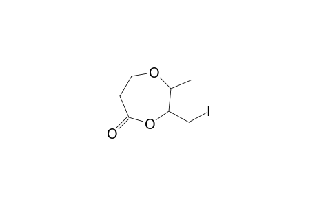 3-(iodanylmethyl)-2-methyl-1,4-dioxepan-5-one