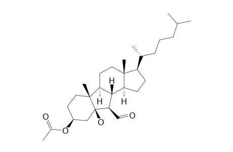 3-BETA-ACETOXY-5-BETA-HYDROXY-6-BETA-FORMYL-B-NOR-CHOLESTANE