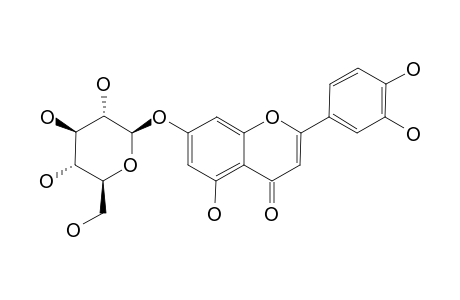 CINAROSIDE;LUTEOLIN-7-O-BETA-D-GLUCOPYRANOSIDE