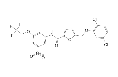 5-[(2,5-dichlorophenoxy)methyl]-N-[3-nitro-5-(2,2,2-trifluoroethoxy)phenyl]-2-furamide