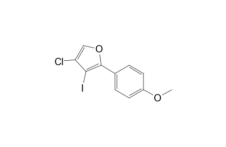 4-Chloro-3-iodo-2-(4-methoxyphenyl)furan