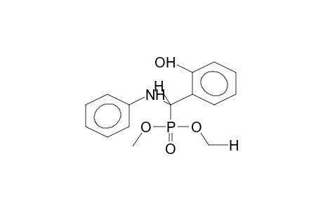 DIMETHYL ALPHA-PHENYLAMINO-ORTHO-HYDROXYBENZYLPHOSPHONATE