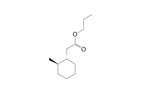 TRANS-2-METHYL-(PROPYL-CYCLOHEXANEACETATE)