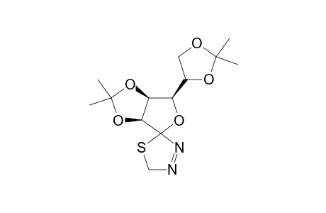 (1R)-2',5'-DIHYDRO-2,3:5,6-DI-O-ISOPROPYLIDENESPIRO-[[1,4]-ANHYDRO-D-MANNITOL-1,2'-[1,3,4]-THIADIAZOLE]