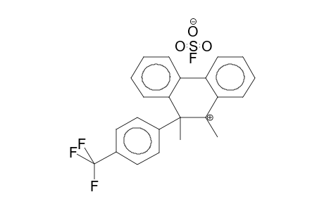 9-PARA-TRIFLUOROMETHYLPHENYL-9,10-DIMETHYLPHENANTHRENONIUMFLUOROSULPHATE