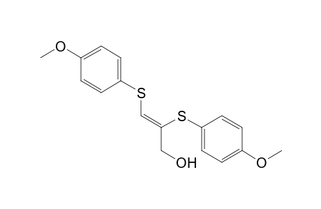 (Z)-2,3-Bis(4-methoxyphenylthio)prop-2-en-1-ol