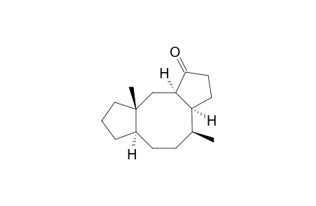 (3a.alpha.,4.beta.,6a.alpha.,9a.beta.,10a.alpha.)-Dodecahydro-4,9a-dimethyldicyclopenta[a,d]cycloocten-1(2H)-one