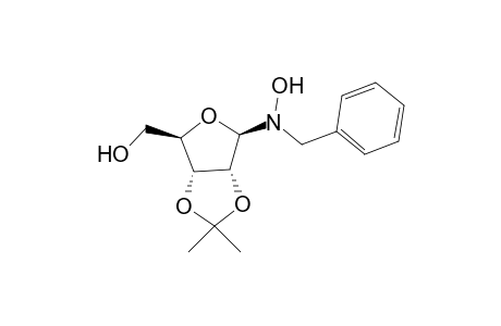 N-Benzyl-N-hydroxy-2,3-O-[1'-methylethylidene)-.beta.-D-ribofuranosyl-amine