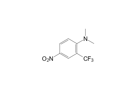 N,N-dimethyl-4-nitro-α,α,α-trifluoro-o-toluidine