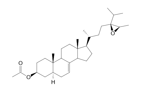 (24R,24(1)R)-24-ETHYL-24(24(1))-EPOXY-5-ALPHA-CHOLEST-7-EN-3-BETA-YL-ACETATE;(24R,24(1)R)-24(24(1))-EPOXYISOAVENASTERYL-ACETATE