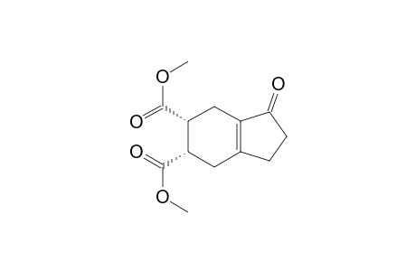 1H-Indene-5,6-dicarboxylic acid, 2,3,4,5,6,7-hexahydro-1-oxo-, dimethyl ester, cis-