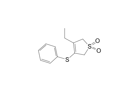 3-Ethyl-4-(phenylthio)-3-sulfolene