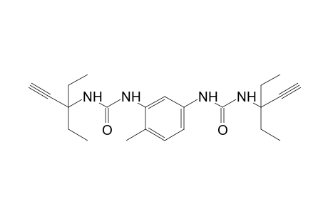 1,1'-(4-methyl-m-phenylene)bis[3-(1,1-diethyl-2-propynyl)urea]