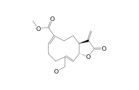 METHYL_15-HYDROXY-GERMACRA-1-(10)-E,4-E,11-(13)-TRIEN-6-ALPHA,12-OLIDE-14-OIC_ACID