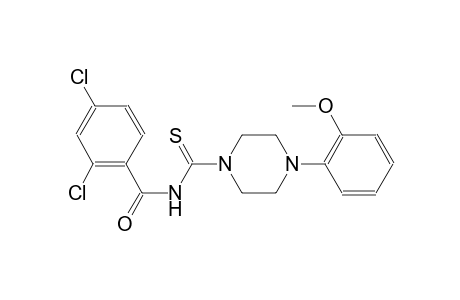 benzamide, 2,4-dichloro-N-[[4-(2-methoxyphenyl)-1-piperazinyl]carbonothioyl]-