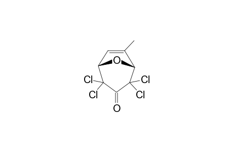 2,2,4,4-TETRACHLORO-6-METHYL-8-OXABICYCLO-[3.2.1]-OCT-6-EN-3-ONE