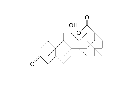 12.alpha.,13-Dihydroxy-3-oxo-28-oleananoic-acid