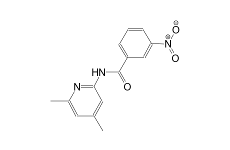 N-(4,6-dimethyl-2-pyridinyl)-3-nitrobenzamide