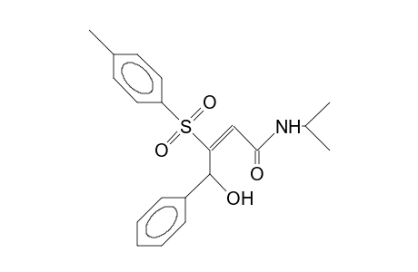 (E)-4-Hydroxy-N-isopropyl-4-phenyl-3-tosyl-but-2-enamide