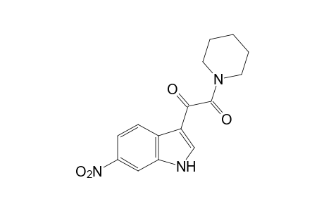 1-(6-nitroindol-3-ylglyoxyloyl)piperidine