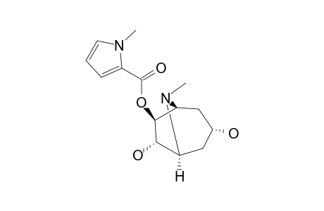 7-ALPHA-HYDROXYCATUABINE_H;3-ALPHA,7-ALPHA-DIHYDROXY-6-BETA-[(1-METHYL-1-H-PYRROL-2-YL)-CARBANOYL]-TROPANE