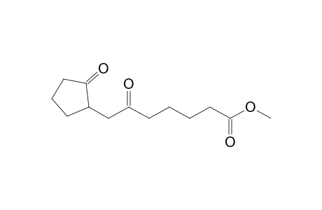 Methyl 6-oxo-7-(2-oxocyclopentyl)heptanoate