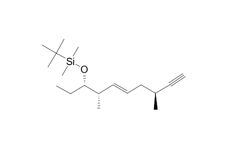 [3S,4S,(5E),8S]-3-[[TERT.-BUTYL-(DIMETHYL)-SILYL]-OXY]-4,8-DIMETHYL-DEC-5-EN-9-YNE