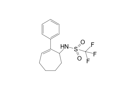 1,1,1-trifluoro-N-[2-phenylcyclohept-2-en-1-yl]methanesulfonamide