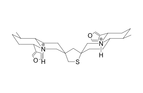 NEOTHIOBINUPHARIDINE, DIPROTONATED